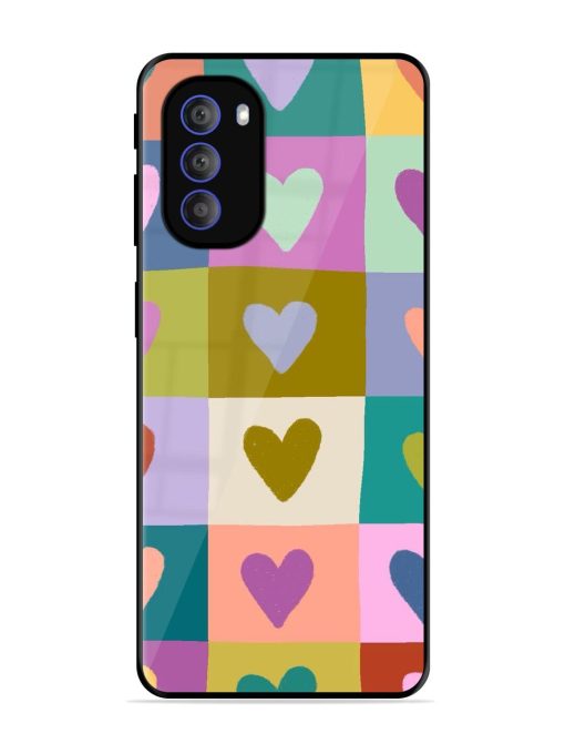 Box Of Hearts Glossy Soft Edge Case for Motorola Moto G51 (5G) Chachhi