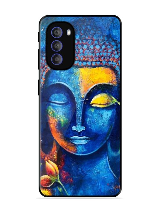 Enlightened Serenity Glossy Soft Edge Case for Motorola Moto G51 (5G) Chachhi