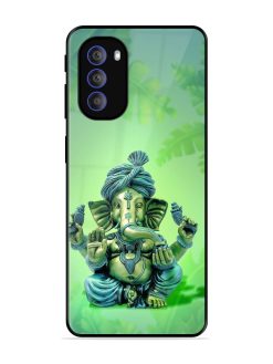 Ganesha, The Remover Of Obstacles Glossy Soft Edge Case for Motorola Moto G51 (5G)
