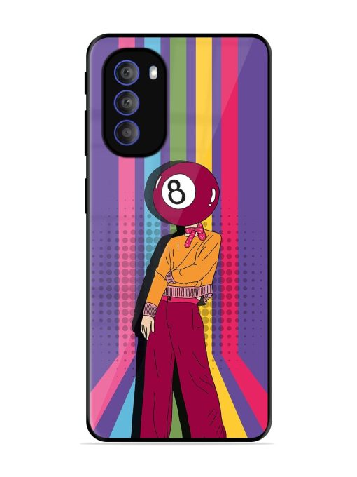 Eight Ball Fashionista Glossy Soft Edge Case for Motorola Moto G51 (5G)