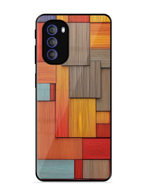 Woodsy Wonders Glossy Soft Edge Case for Motorola Moto G51 (5G)