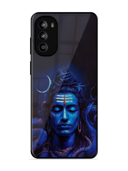 Mystic Mahadev Glossy Soft Edge Case for Motorola Moto G52 Chachhi