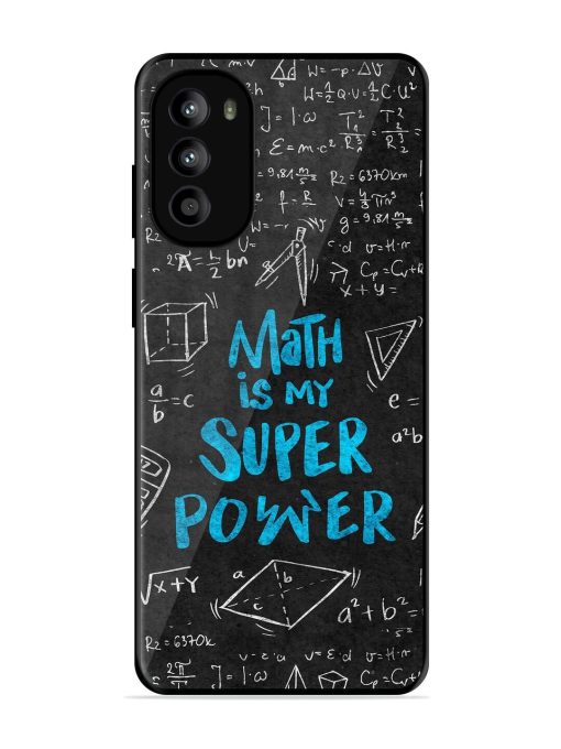 Math Magic Glossy Soft Edge Case for Motorola Moto G52 Chachhi