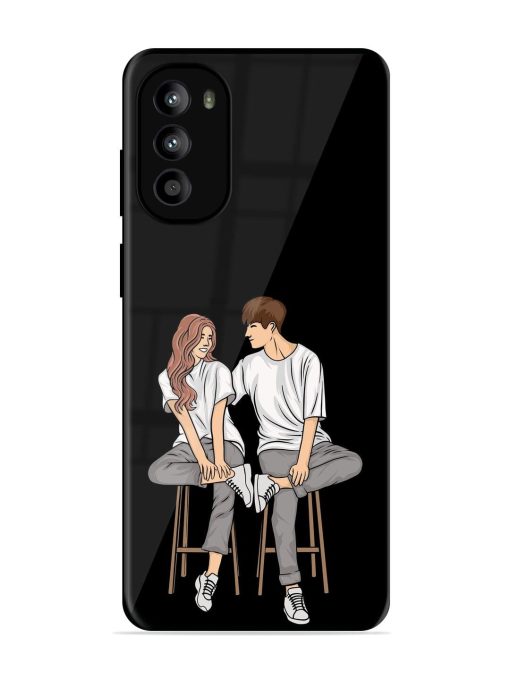 Soulful Connection Glossy Soft Edge Case for Motorola Moto G52