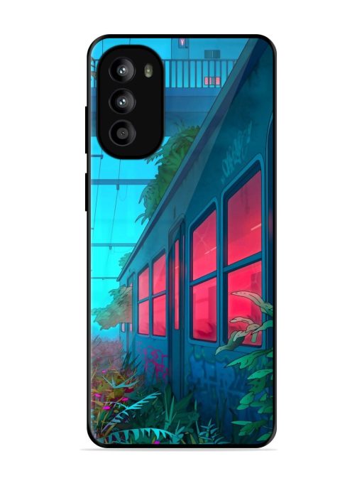 Urban Jungle Glossy Soft Edge Case for Motorola Moto G52