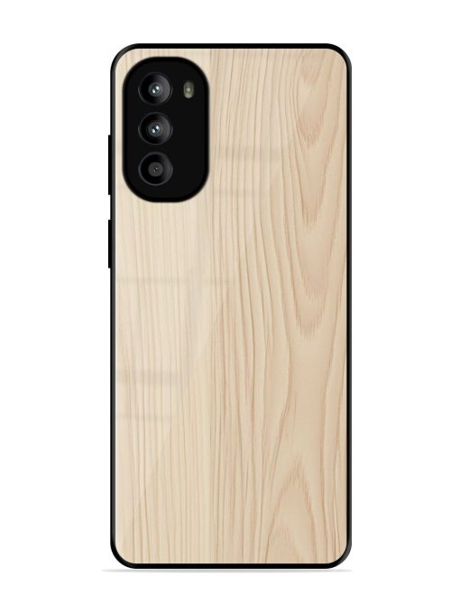 Textured Timber Glossy Soft Edge Case for Motorola Moto G52 Chachhi