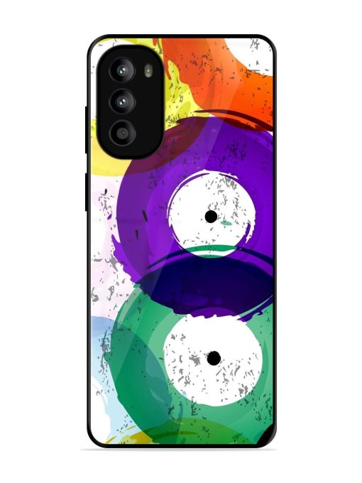 Vinyl Vibrations Glossy Soft Edge Case for Motorola Moto G52 Chachhi