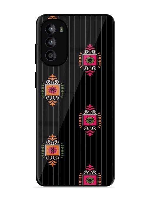 Ornate Elegance Glossy Soft Edge Case for Motorola Moto G52 Chachhi