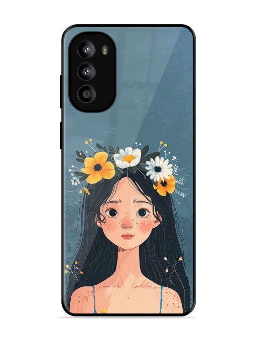 Gurl Art Glossy Soft Edge Case for Motorola Moto G52 Chachhi