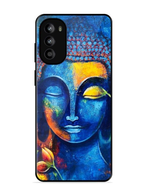 Enlightened Serenity Glossy Soft Edge Case for Motorola Moto G52