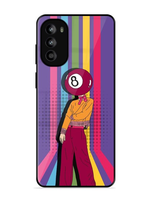 Eight Ball Fashionista Glossy Soft Edge Case for Motorola Moto G52