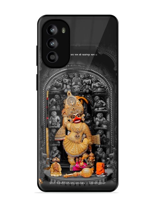 Shri Kashtabhanjandev Glossy Soft Edge Case for Motorola Moto G52