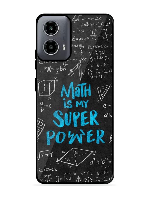 Math Magic Glossy Soft Edge Case for Motorola Moto G54 (5G) Chachhi