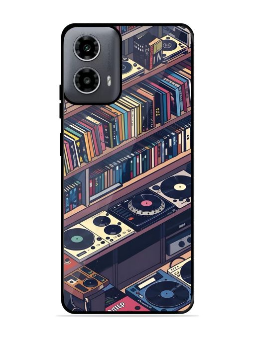 Music Lover'S Haven Glossy Soft Edge Case for Motorola Moto G54 (5G) Chachhi