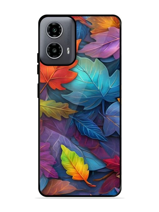 Autumn'S Embrace Glossy Soft Edge Case for Motorola Moto G54 (5G) Chachhi