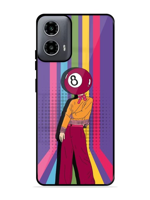 Eight Ball Fashionista Glossy Soft Edge Case for Motorola Moto G54 (5G) Chachhi