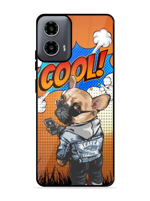 Cool Pup Glossy Soft Edge Case for Motorola Moto G54 (5G) Chachhi