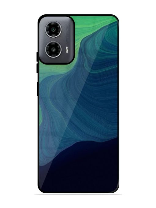 Oceanic Dreams Glossy Soft Edge Case for Motorola Moto G54 (5G) Chachhi