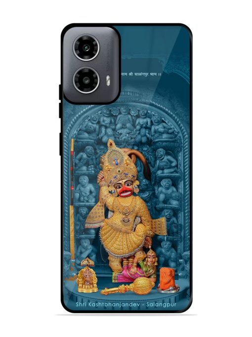 Divine Grace Of Shri Kashtabhanjandev Glossy Soft Edge Case for Motorola Moto G54 (5G) Chachhi