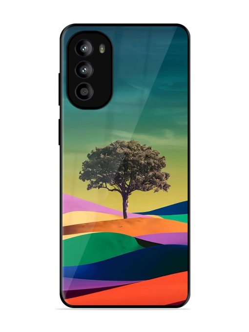 Rainbow'S Lone Sentinel Glossy Soft Edge Case for Motorola Moto G62 (5G)