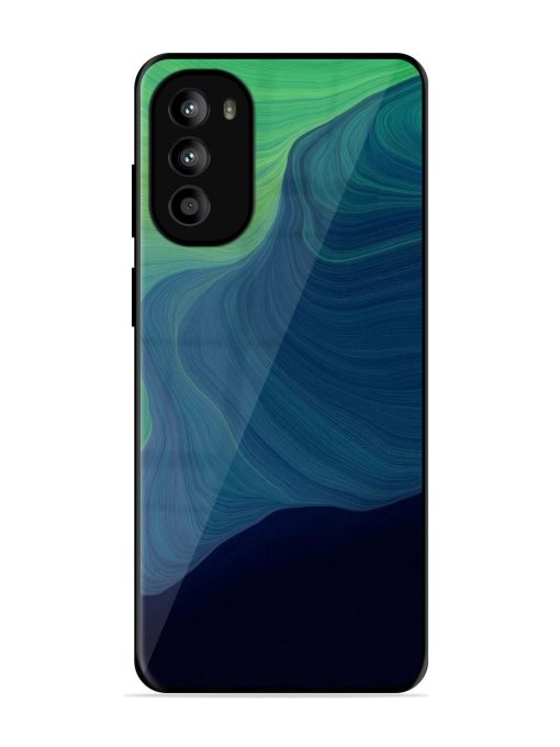 Oceanic Dreams Glossy Soft Edge Case for Motorola Moto G62 (5G) Chachhi