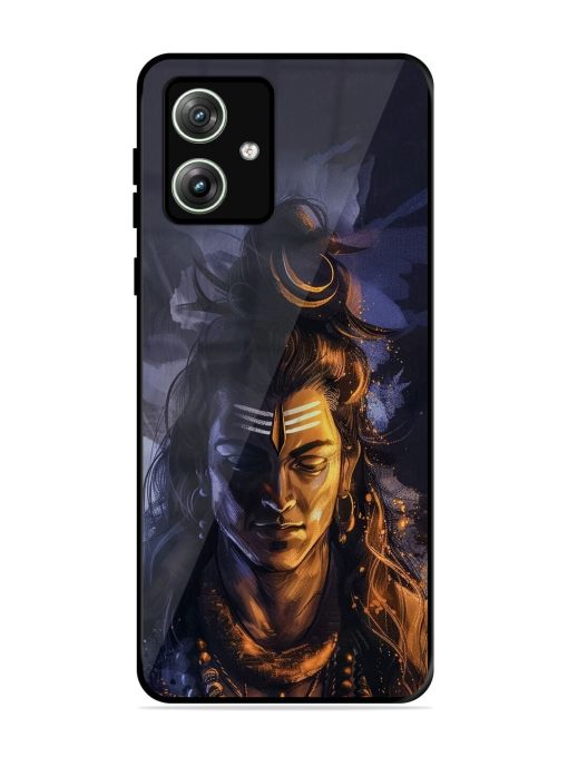 Lord Shiva Glossy Soft Edge Case for Motorola Moto G64 (5G) Chachhi