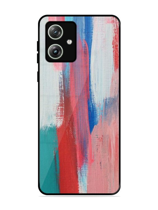 Colorful Chaos Glossy Soft Edge Case for Motorola Moto G64 (5G) Chachhi