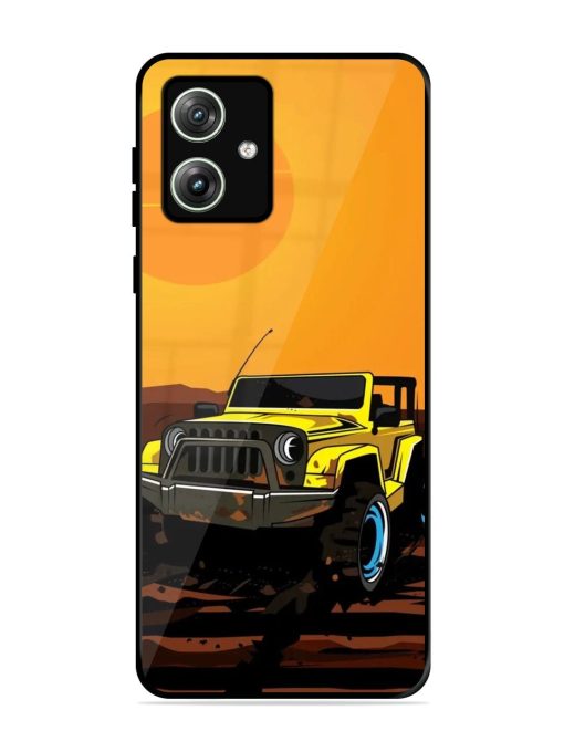 Sunset Cruise Glossy Soft Edge Case for Motorola Moto G64 (5G) Chachhi