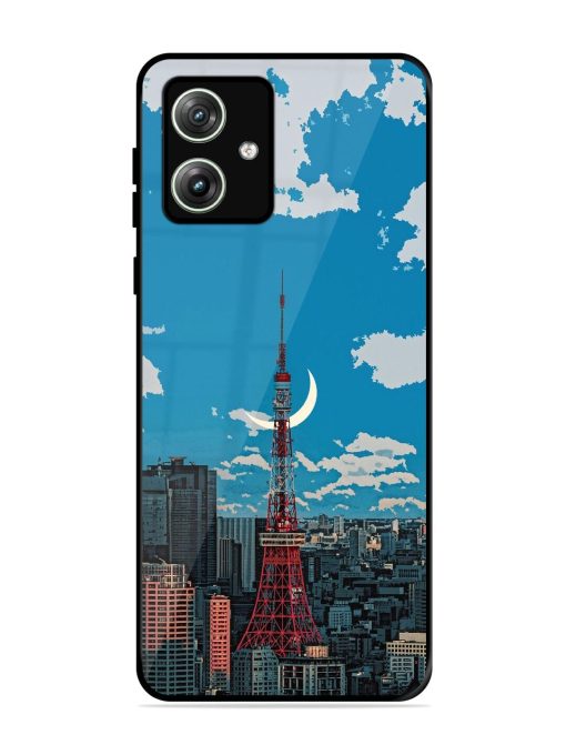 Tokyo Twilight Glossy Soft Edge Case for Motorola Moto G64 (5G) Chachhi