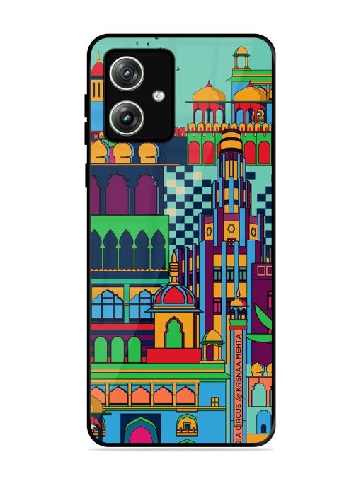 Indian Tapestry Glossy Soft Edge Case for Motorola Moto G64 (5G) Chachhi