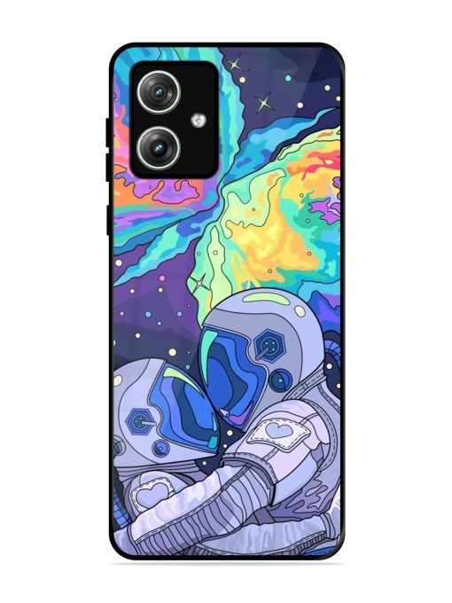 Cosmic Love Glossy Soft Edge Case for Motorola Moto G64 (5G) Chachhi