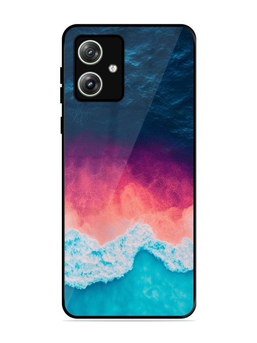 Where The Ocean Meets The Sky Glossy Soft Edge Case for Motorola Moto G64 (5G) Chachhi