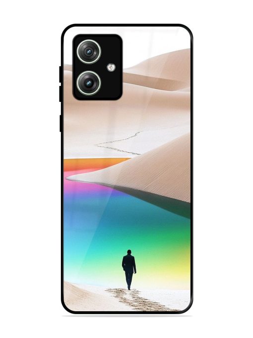 Desert Dreams Glossy Soft Edge Case for Motorola Moto G64 (5G) Chachhi