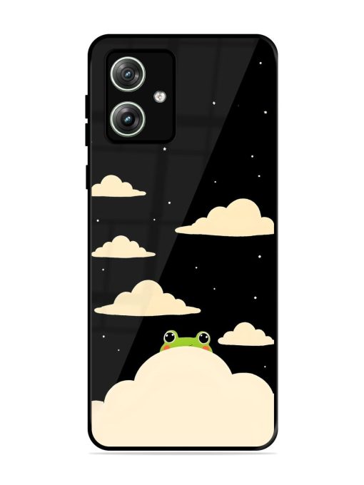 Froggy Night Sky Glossy Soft Edge Case for Motorola Moto G64 (5G) Chachhi