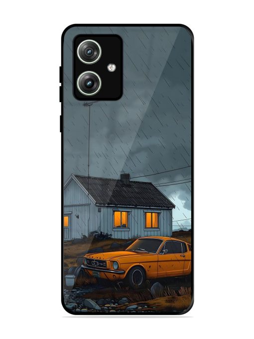 Rainy Day Retreat Glossy Soft Edge Case for Motorola Moto G64 (5G) Chachhi