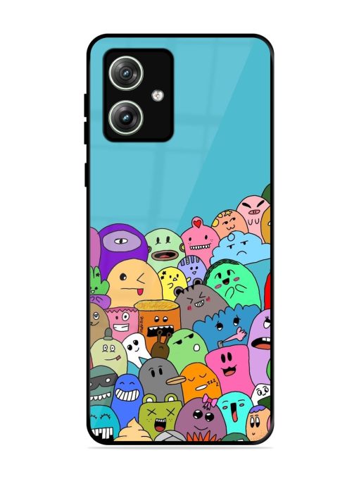 Monster Mash Glossy Soft Edge Case for Motorola Moto G64 (5G)