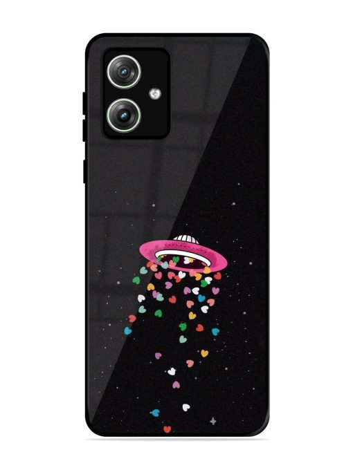 Love From Above Glossy Soft Edge Case for Motorola Moto G64 (5G) Chachhi