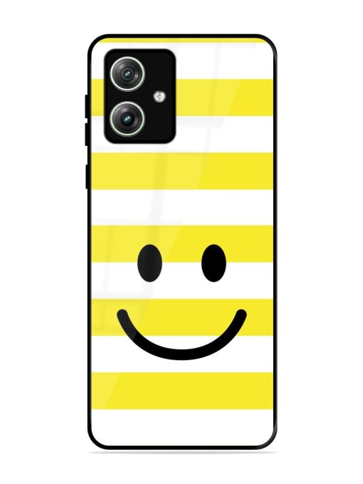 Smiling Stripes Glossy Soft Edge Case for Motorola Moto G64 (5G) Chachhi