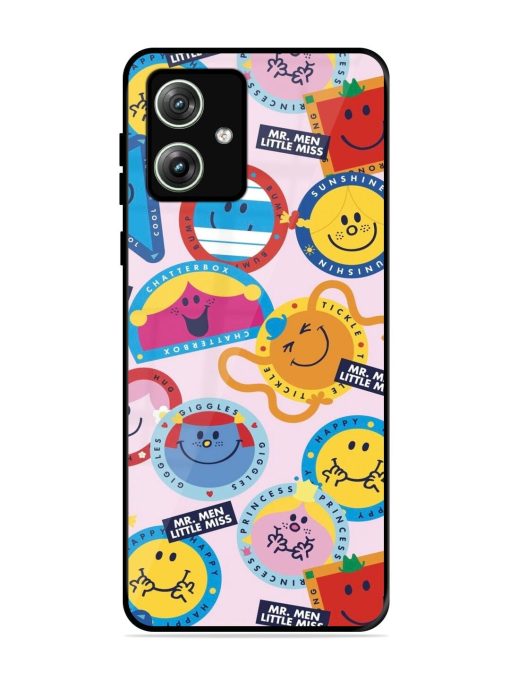 Whimsical Mr. Men & Little Miss Glossy Soft Edge Case for Motorola Moto G64 (5G) Chachhi