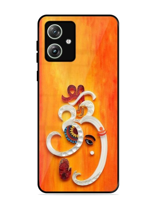 Ganesha In Quilling Art Glossy Soft Edge Case for Motorola Moto G64 (5G) Chachhi