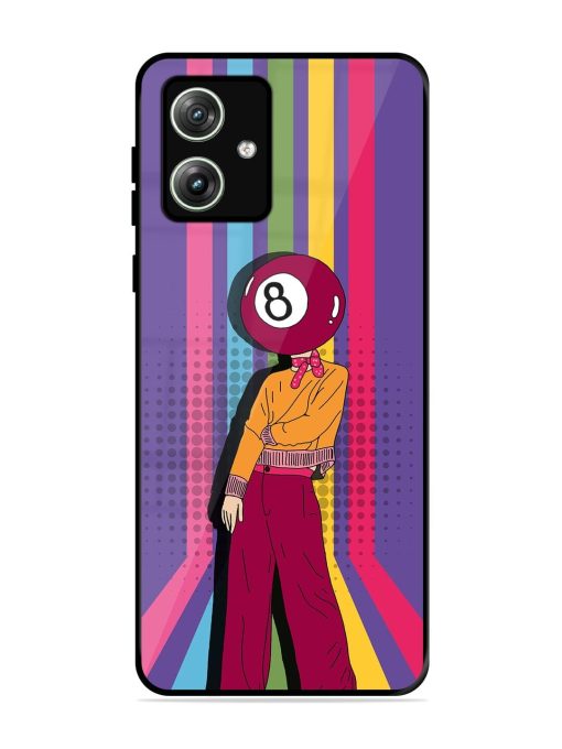 Eight Ball Fashionista Glossy Soft Edge Case for Motorola Moto G64 (5G) Chachhi