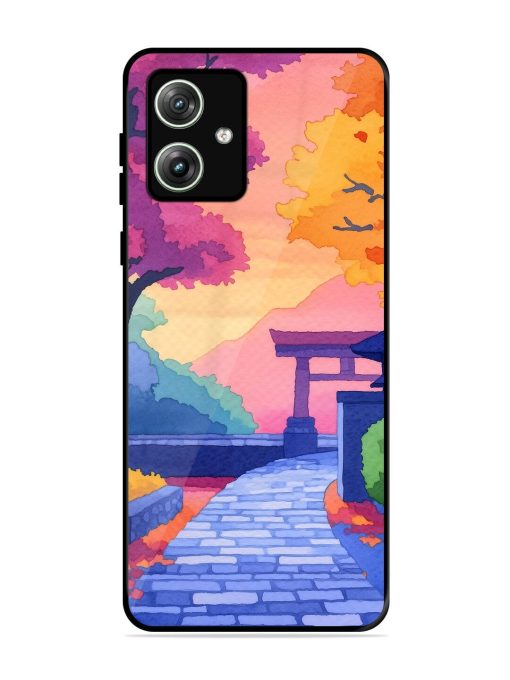 Autumnal Serenity Glossy Soft Edge Case for Motorola Moto G64 (5G) Chachhi