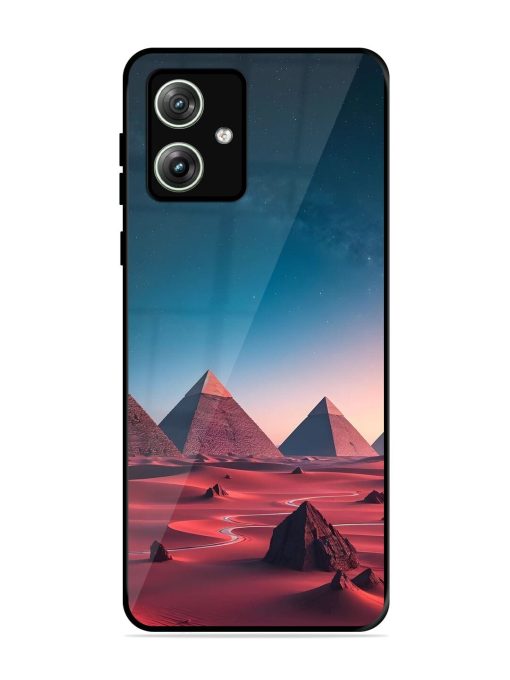 Ancient Wonders Sky Glossy Soft Edge Case for Motorola Moto G64 (5G) Chachhi