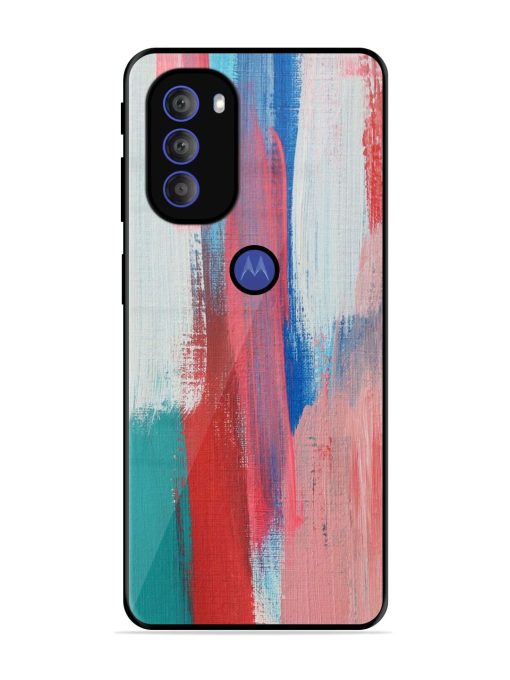 Colorful Chaos Glossy Soft Edge Case for Motorola Moto G71 (5G) Chachhi