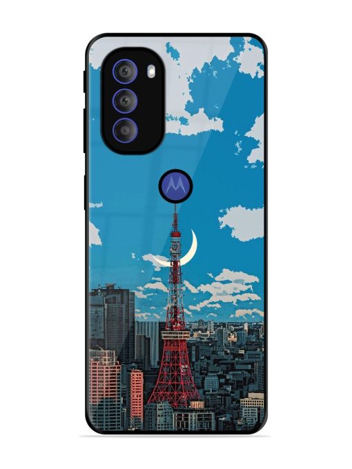 Tokyo Twilight Glossy Soft Edge Case for Motorola Moto G71 (5G)