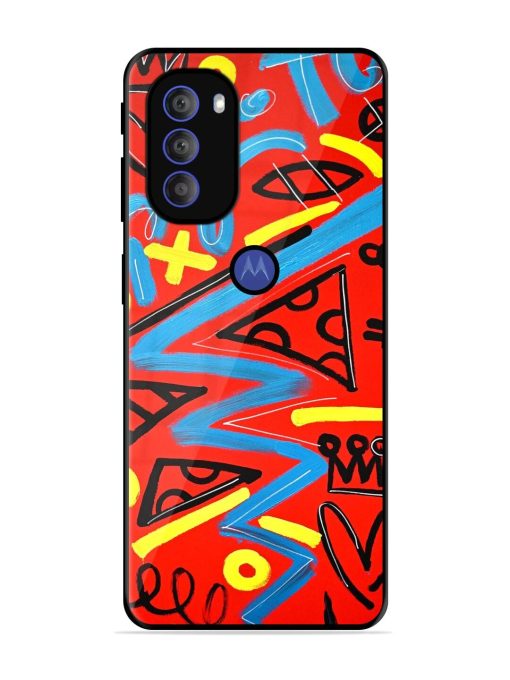 Groovy Garden Glossy Soft Edge Case for Motorola Moto G71 (5G)