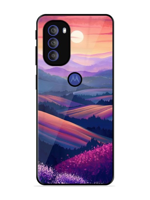 Twilight'S Embrace Glossy Soft Edge Case for Motorola Moto G71 (5G) Chachhi