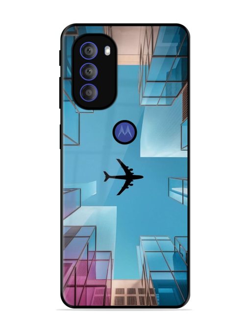 Urban Flightpath Glossy Soft Edge Case for Motorola Moto G71 (5G) Chachhi