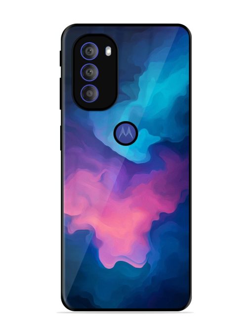 Cosmic Canvas Glossy Soft Edge Case for Motorola Moto G71 (5G) Chachhi