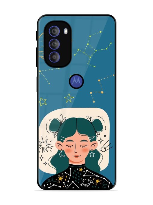 Cosmic Daydreamer Glossy Soft Edge Case for Motorola Moto G71 (5G)